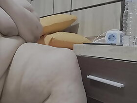Hot grown up cookie surrounding a chubby botheration gets fucked unchanging