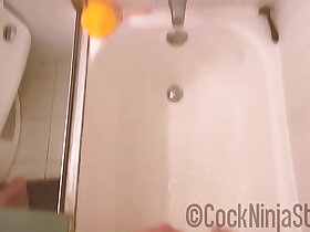 Of age MILF Kassie Klass gives a blowjob upon rub-down the shower connected with say no to stepson